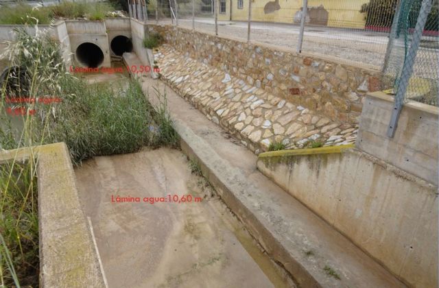 Una obra en el canal D-7 se suma a los proyectos en marcha para evitar nuevas inundaciones en Los Alcázares