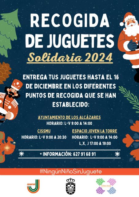 Los Alcázares reactiva su exitosa campaña solidaria ‘Ningún niño sin juguete’