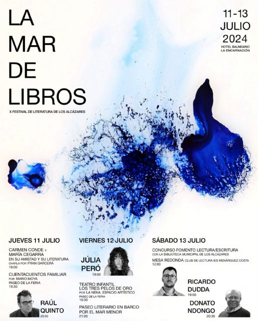 Arranca de la X Edición del Festival Literario “La Mar de Libros” de Los Alcázares